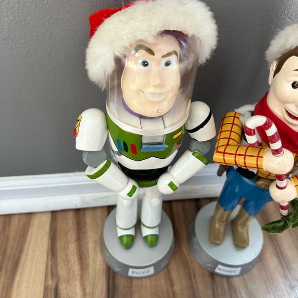 Disney Toy Story Woody & Buzz Lightyear Christmas nutcrackers - Picture 2 of 4